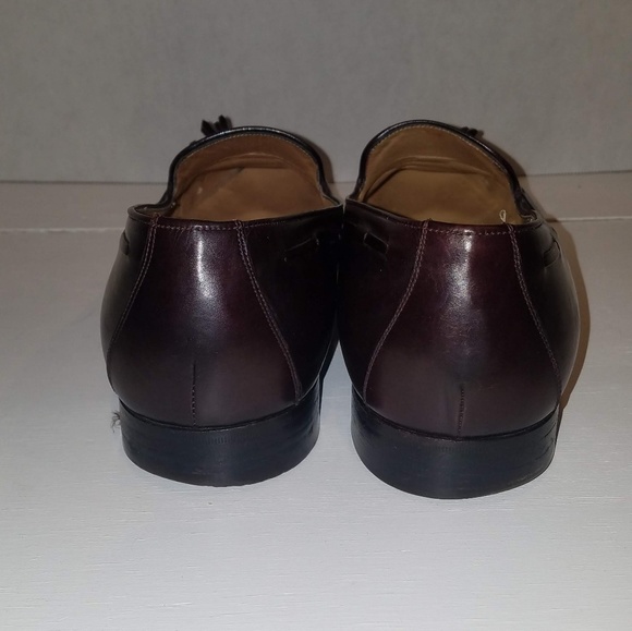 Salvatore Ferragamo Brown Leather Slip-On Loafers - Picture 3 of 7